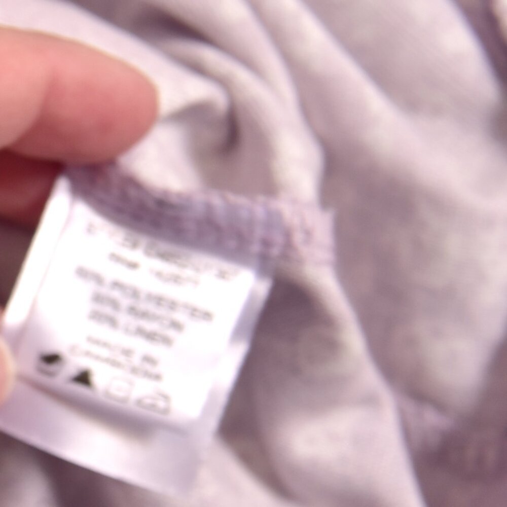 IRIS Women's Midi Dress Size XL Purple Floral - Picture 5 of 8